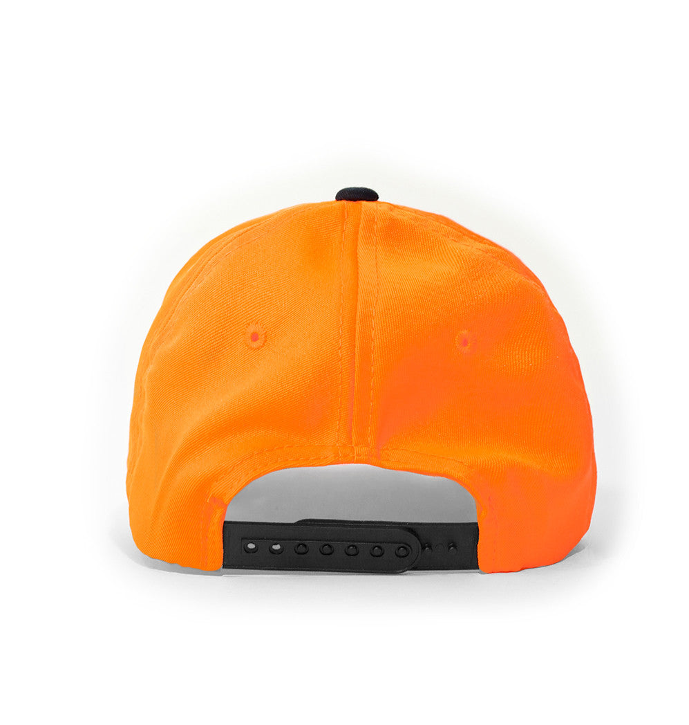 BLACK LOGO BLAZE HAT